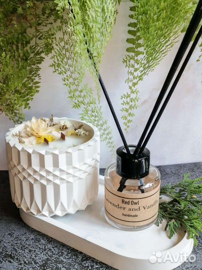 Набор Свеча + аромадиффузор