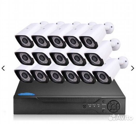 Уличный комплект видеонаблюдения HiWatch