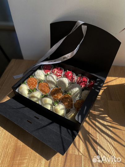 Набор клубники в бельгийском шоколаде