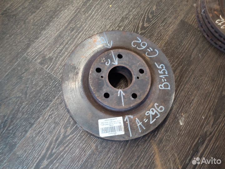 Диски тормозные перед Toyota Camty 40