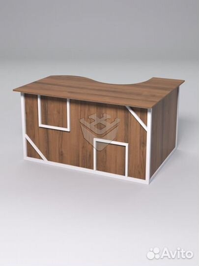 Стол эргономичный офисный сэ-13А (левосторонний) &