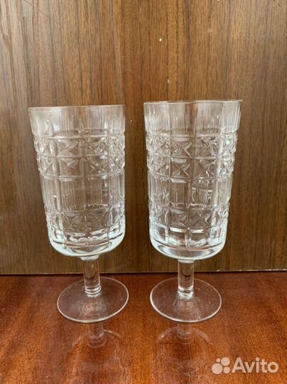 Фужеры хрустальные СССР