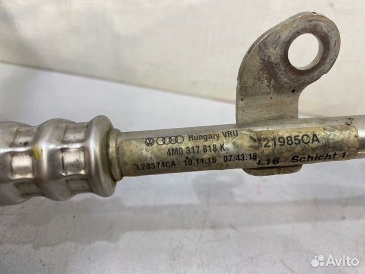 Трубка охлаждения кпп Audi Q7 4MB cvmd 2017