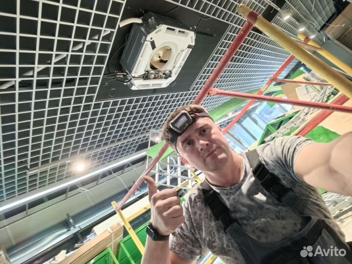 Установка кондиционеров монтаж сплит систем