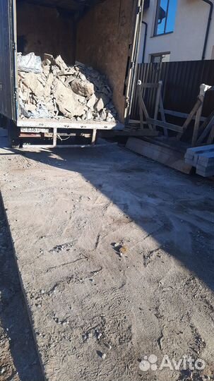 Вывоз строительного мусора газель