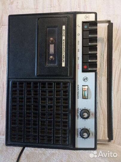 Кассетный магнитофон электроника 302 СССР