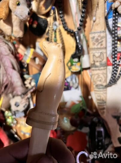 Нож из кости Чукотка Уэлен 1956г