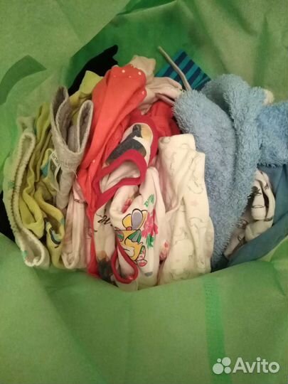 Вещи пакетом на девочку 68 - 74 размера