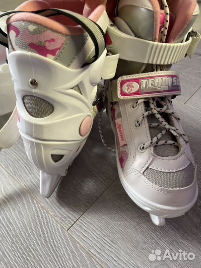 Коньки детские раздвижные