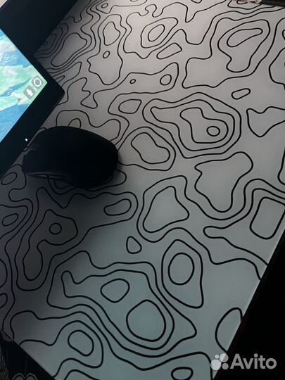 Skypad для мыши, стеклянный коврик для мыши