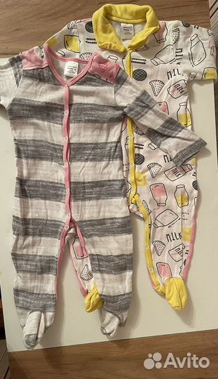 Пакет вещей на девочку 74-80 размер