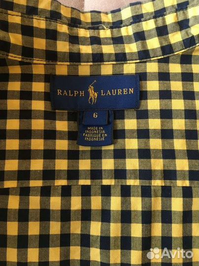 Рубашка Ralph Lauren и Tommy Hilfiger
