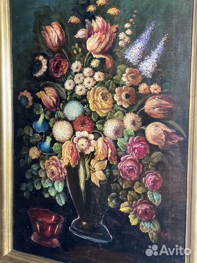 Антикварная картина. Италия