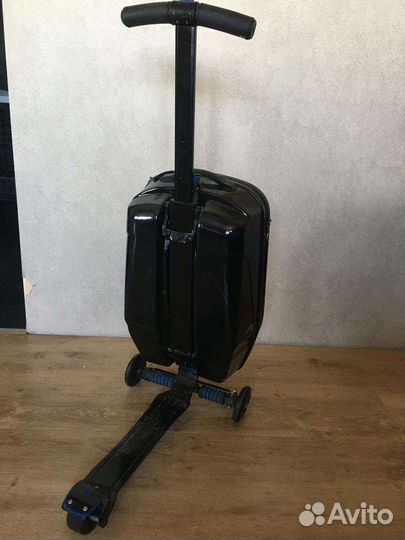 Детский чемодан самокат