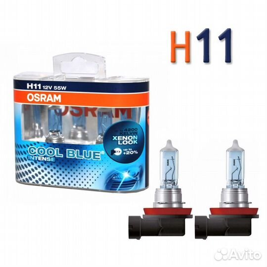 Автолампы Osram H1/H3/H4/H7/H11/HB3/HB4
