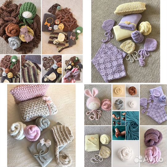 Коллекция реквизита ньюборн (всё новое)