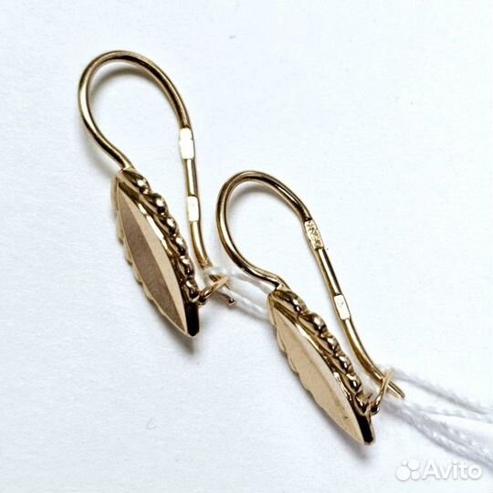 Золотые серьги