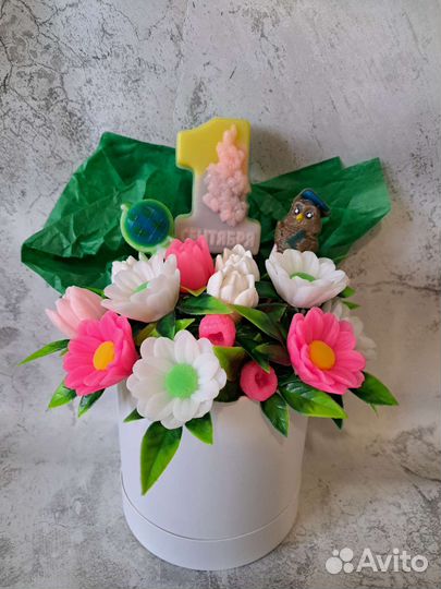 Мыло ручной работы букет