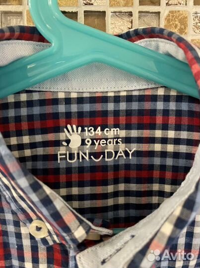 Рубашка для мальчика 134