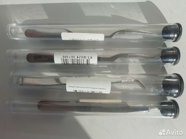 Пинцеты для наращивания ресниц новые