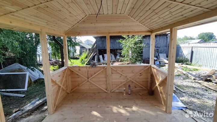 Строительство беседок, веранд, террас, пристроев
