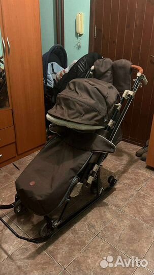 Санки коляска nika 7 8