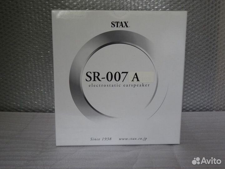 Stax SR-007A, коробка, документы, каталог