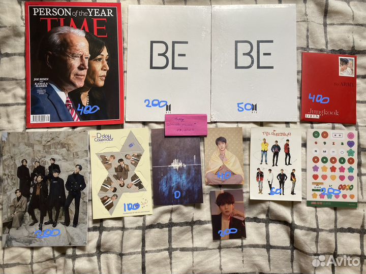 Стафф bts/enhypen, альбомы и карты, официальные