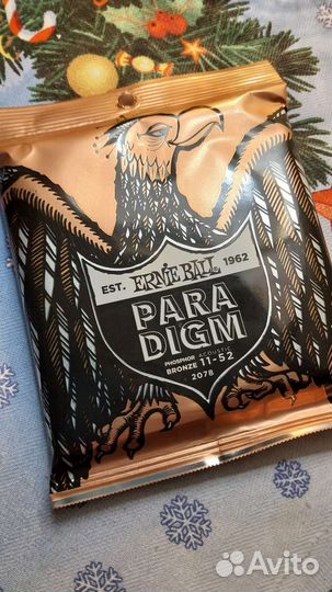 Струны для акустической гитары Ernie Ball