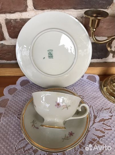 Alka, Schumann, Bareuther чайные трио Германия