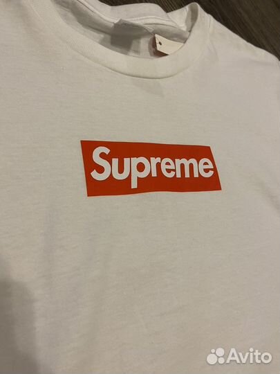 Лонгслив Supreme Box logo