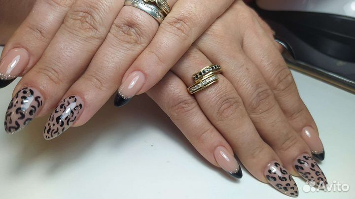 Маникюр + гель лак покрытие