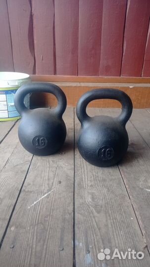 Гиря чугунная 16 кг