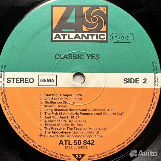 Yes – Classic Yes (Германия 1983г.)