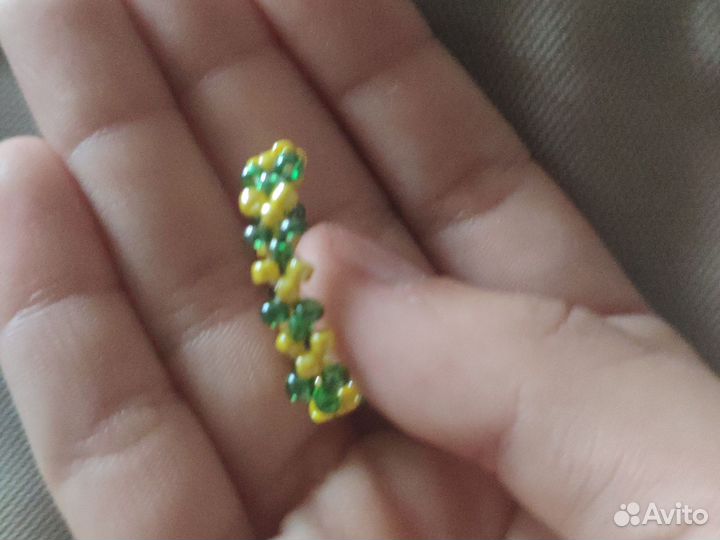 Кольцо из бисера