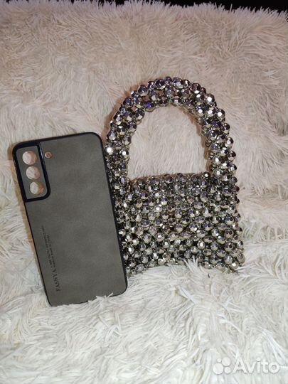 Мини сумка Balenciaga из бусин