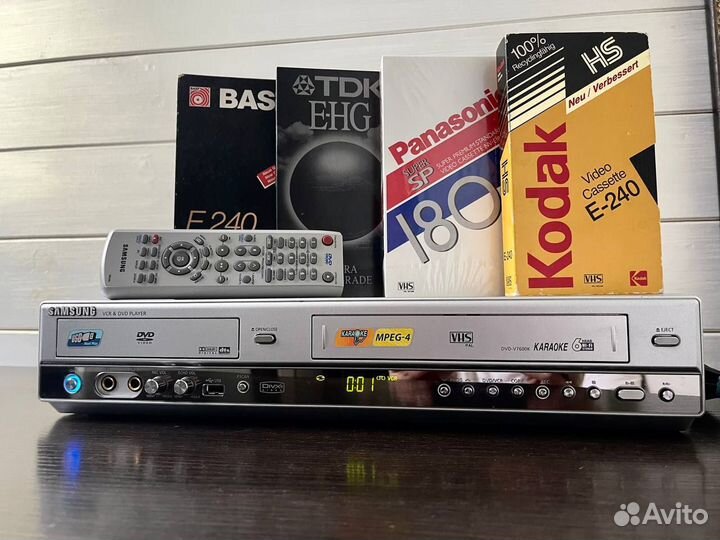 VHS DVD Hi Fi 6 головочный USB караоке состояние