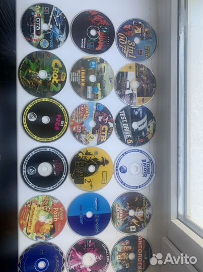 Диски с играми от Sony Playstation one