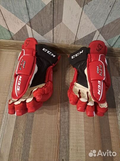 Краги хоккейные ft 4 pro