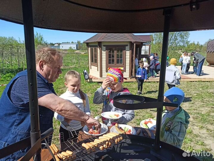 Сдам беседку и баню