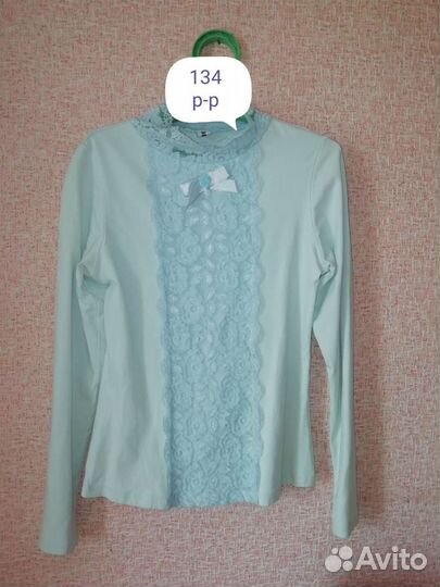 Блузки и водолазки для школы