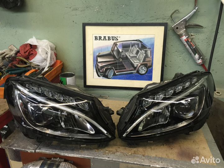 Мерседес C 205 фара