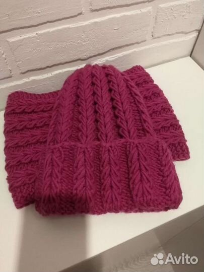 Шапка и снуд труба