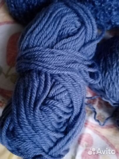 Пряжа для вязания б/у