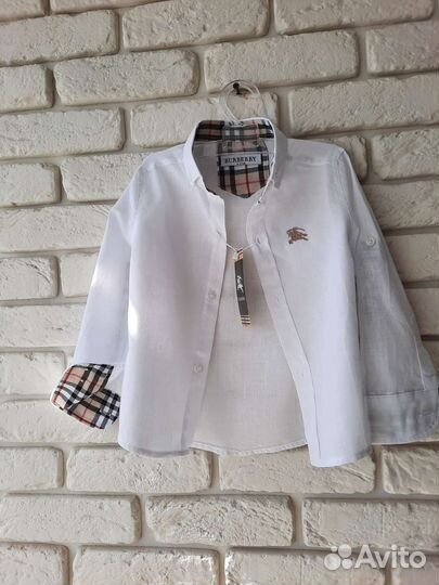 Рубашка белая в школу