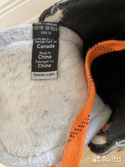 Коньки bauer Y12 31