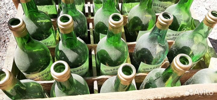 Ящик с бутылками СССР