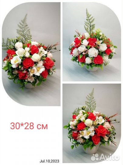 Букеты из мыла