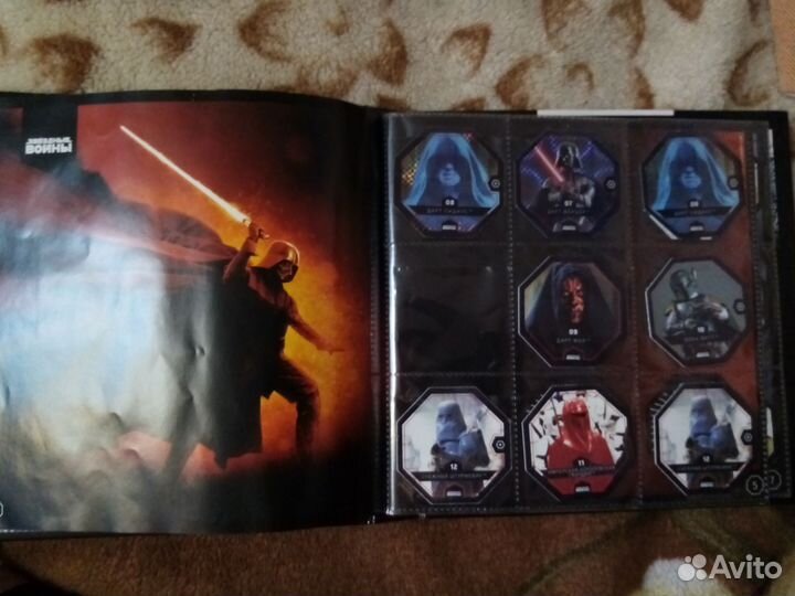 Альбом с фишками звёздные войны