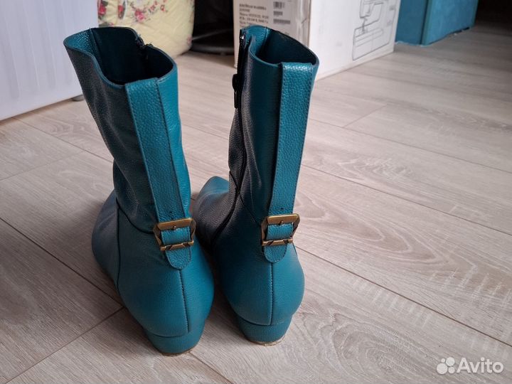 Сапоги женские натуральная кожа 43 размер